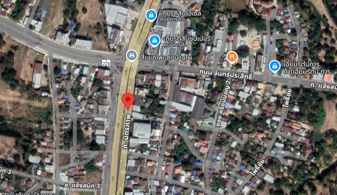 จุดจอดสี่แยกบ้านไผ่ ขอนแก่น, ไทย