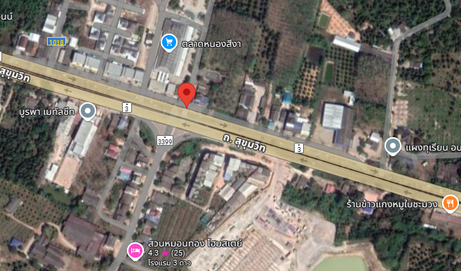 จุดจอดแยกหนองสีงา จันทบุรี, ไทย